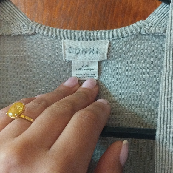 Donni Ribbed Cardigan - Picture 2 of 2